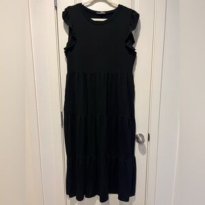 Elegant Black Sleeveless Dress